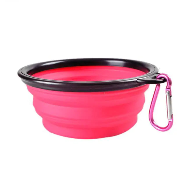 Discover the Colorful Collapsible Pet Bowl – Perfect for Travel