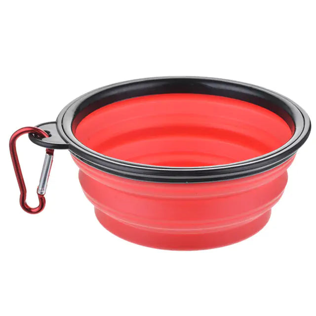 Discover the Colorful Collapsible Pet Bowl – Perfect for Travel