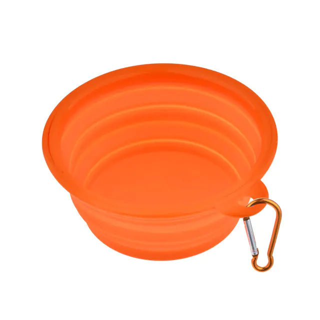 Discover the Colorful Collapsible Pet Bowl – Perfect for Travel