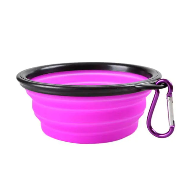 Discover the Colorful Collapsible Pet Bowl – Perfect for Travel