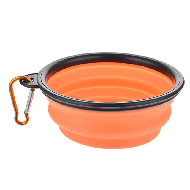 Discover the Colorful Collapsible Pet Bowl – Perfect for Travel