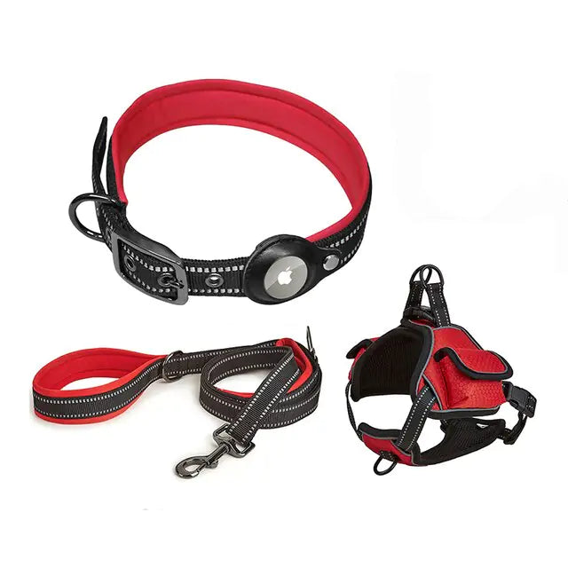 Airtag Pet Harness Vest Set