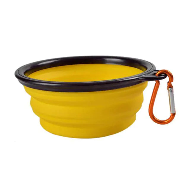 Discover the Colorful Collapsible Pet Bowl – Perfect for Travel