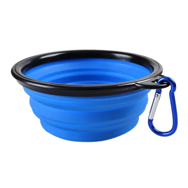 Discover the Colorful Collapsible Pet Bowl – Perfect for Travel