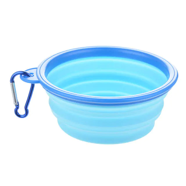 Discover the Colorful Collapsible Pet Bowl – Perfect for Travel