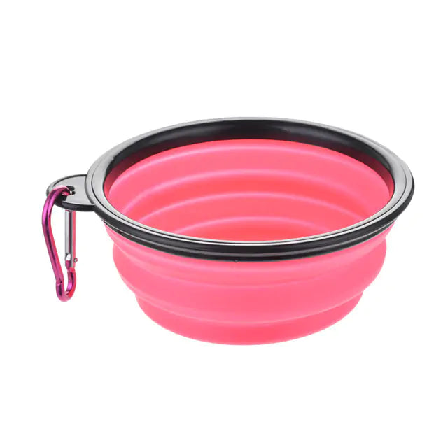 Discover the Colorful Collapsible Pet Bowl – Perfect for Travel