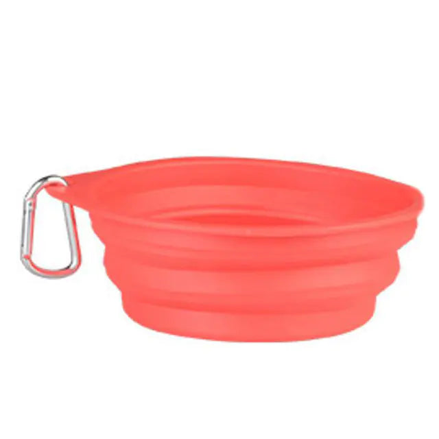 Discover the Colorful Collapsible Pet Bowl – Perfect for Travel