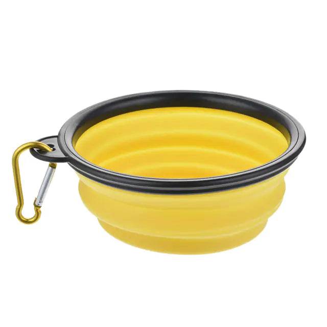 Discover the Colorful Collapsible Pet Bowl – Perfect for Travel