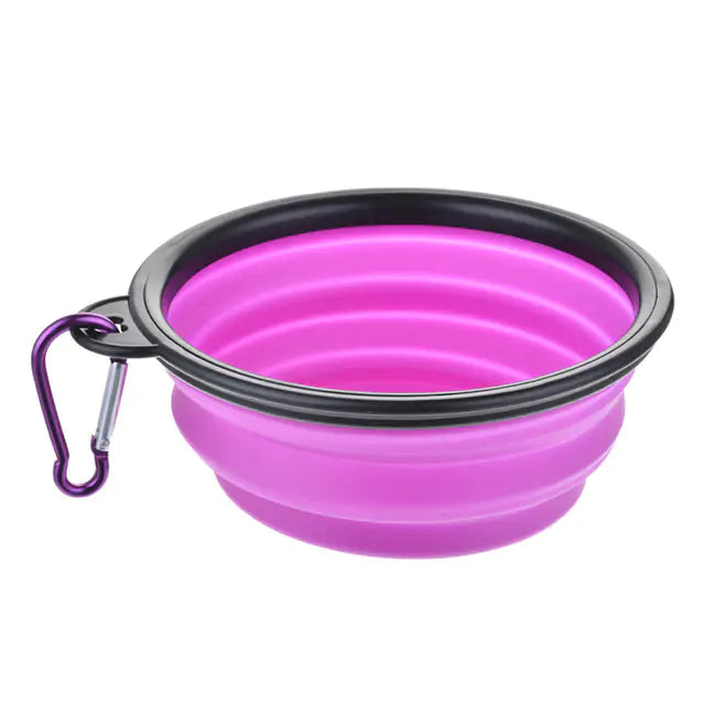 Discover the Colorful Collapsible Pet Bowl – Perfect for Travel