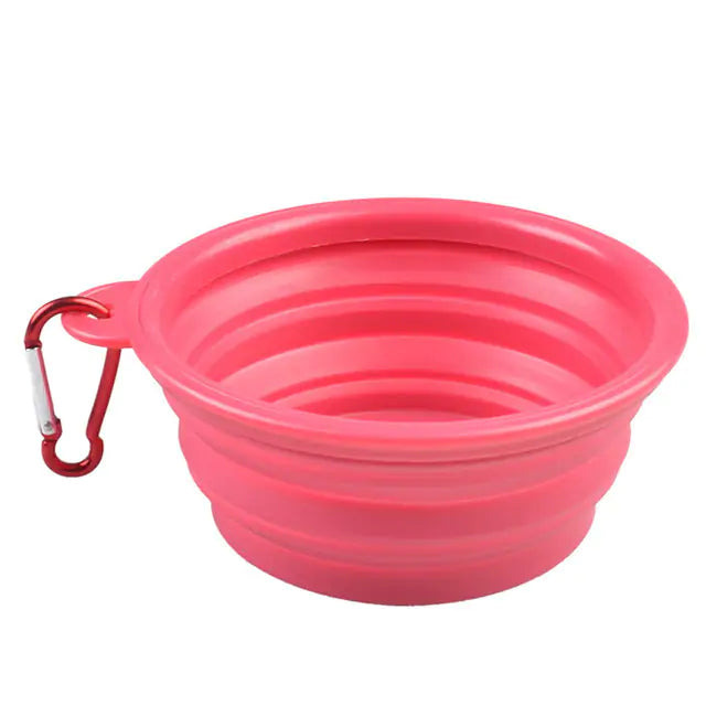 Discover the Colorful Collapsible Pet Bowl – Perfect for Travel