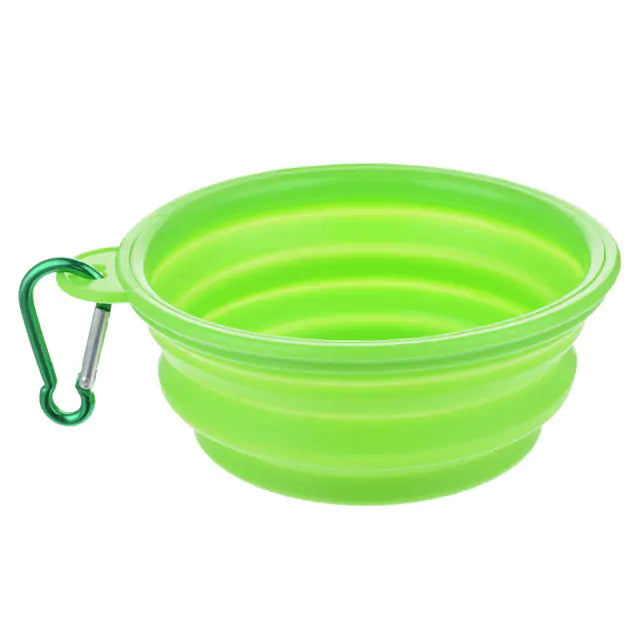 Discover the Colorful Collapsible Pet Bowl – Perfect for Travel